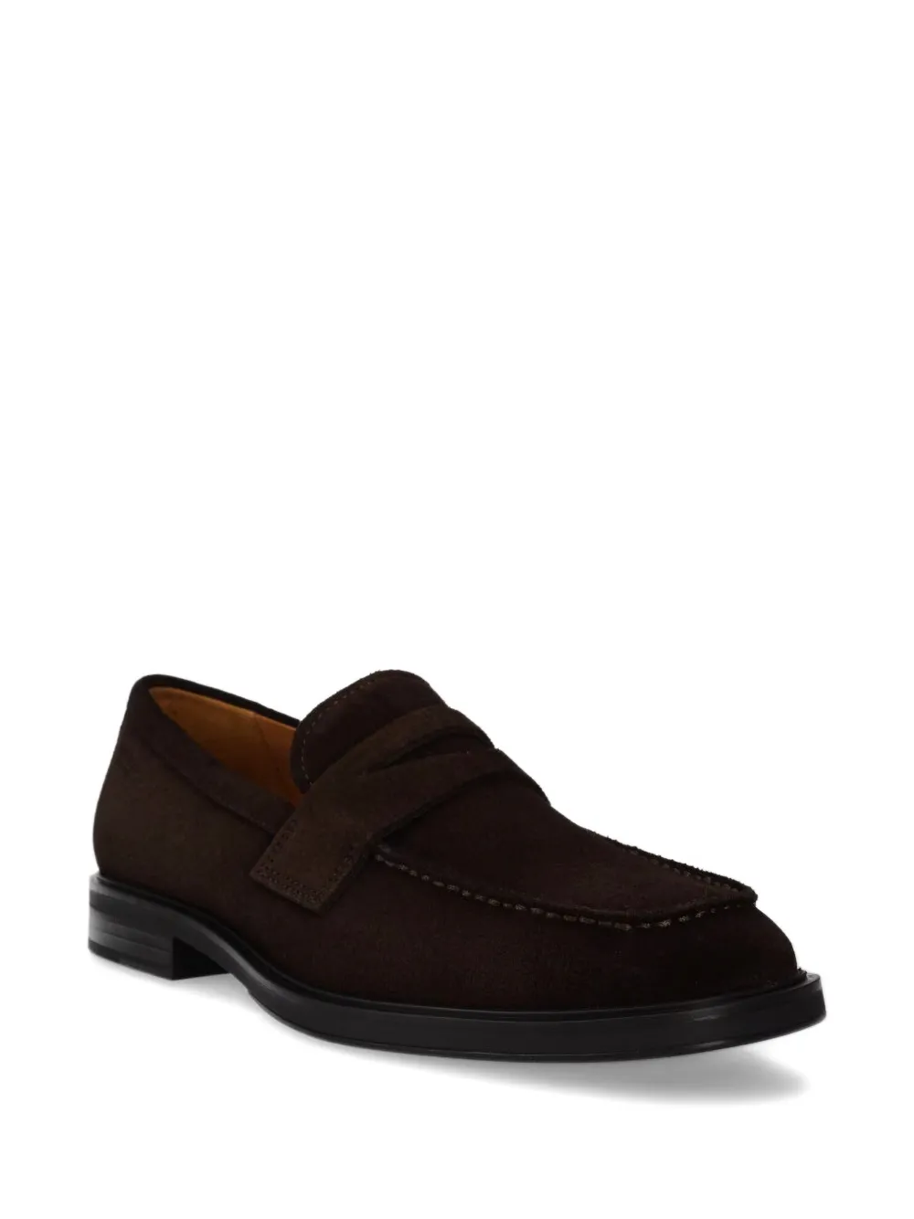 VAGABOND Suède loafers Bruin