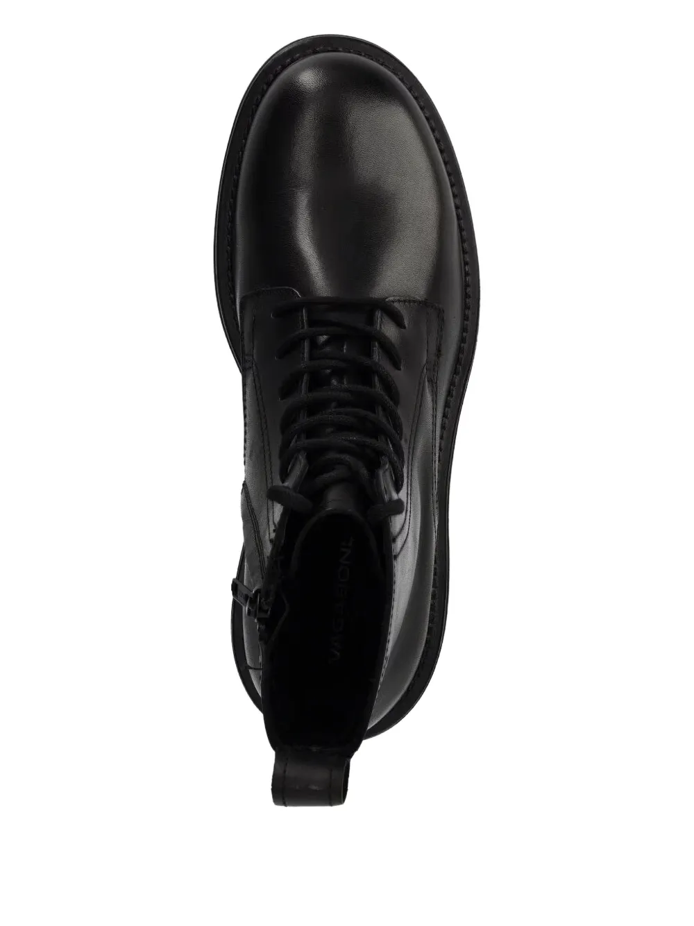 VAGABOND lace-up chunky-sole ankle boots Black