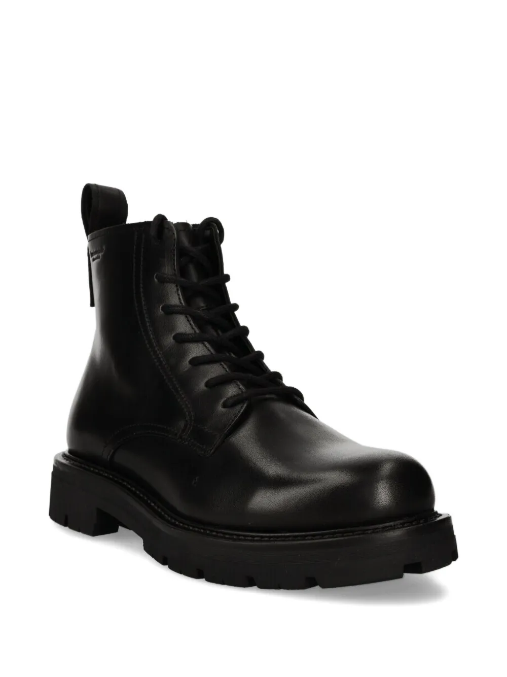 VAGABOND lace-up chunky-sole ankle boots Black