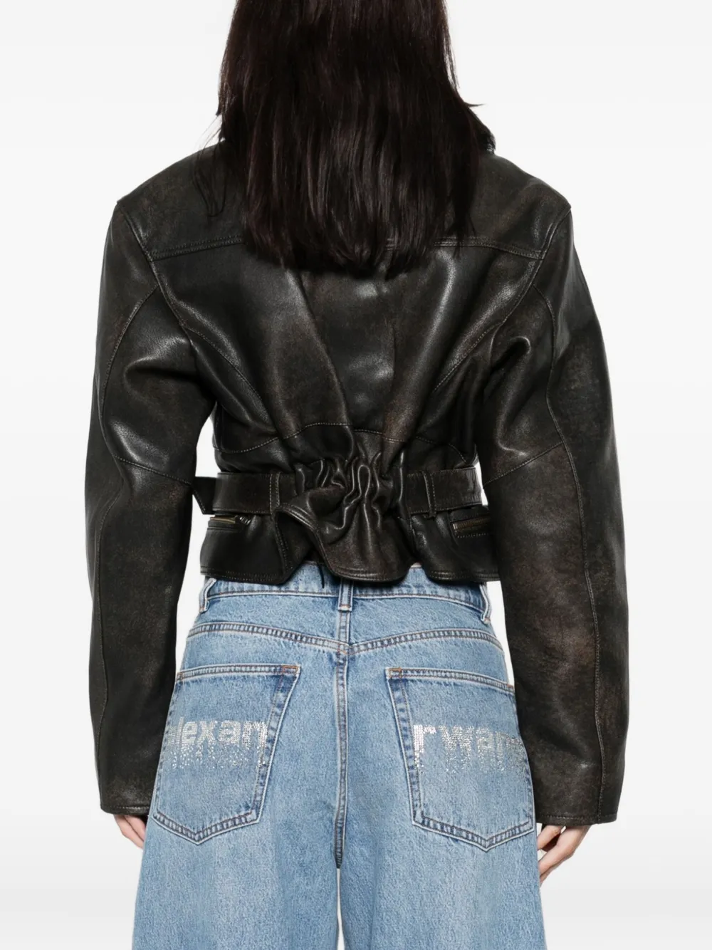 Alex Perry Bontjack met ceintuur Bruin