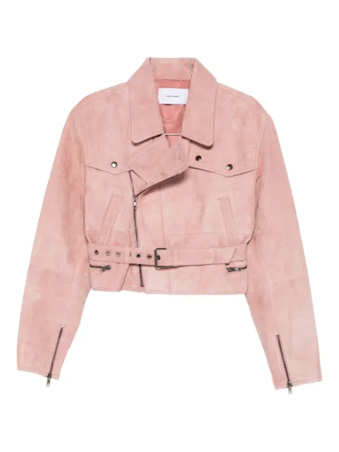 Alex Perry belted zip coat