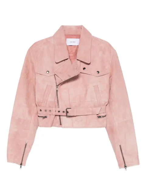 Alex Perry belted zip coat