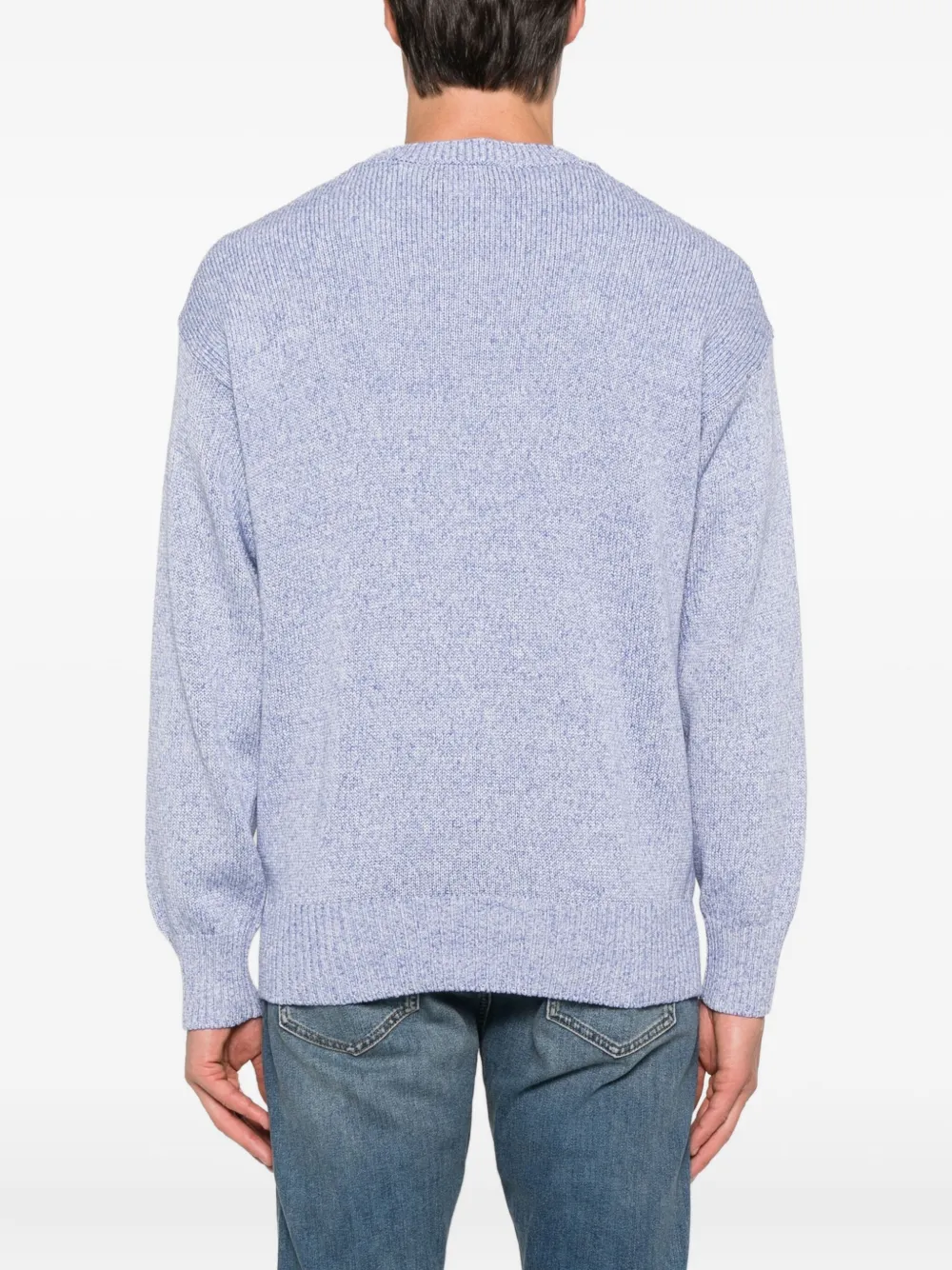 Gran Sasso Katoenen trui Blauw