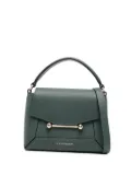 Strathberry Mosaic bar-top handle mini bag - Green