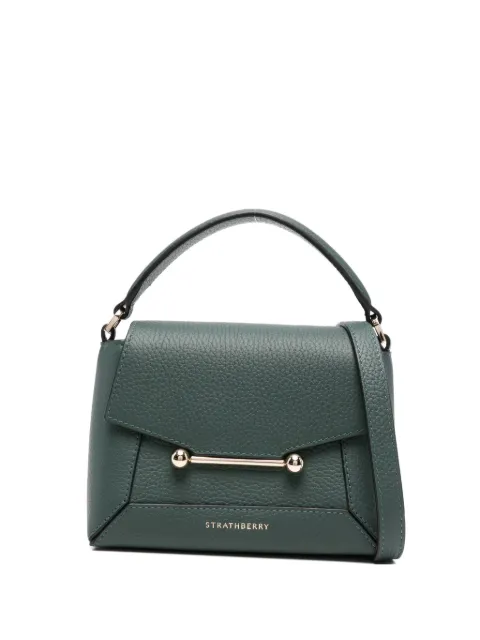 Strathberry Mosaic bar-top handle mini bag