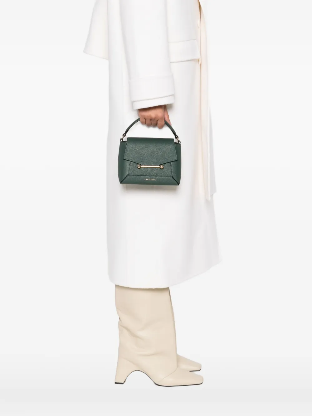 Strathberry Mosaic bar-top handle mini bag | Image 2