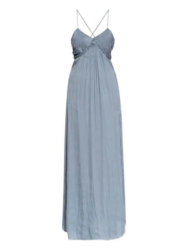 IRO Ingrid Maxi Dress | Blue | FARFETCH