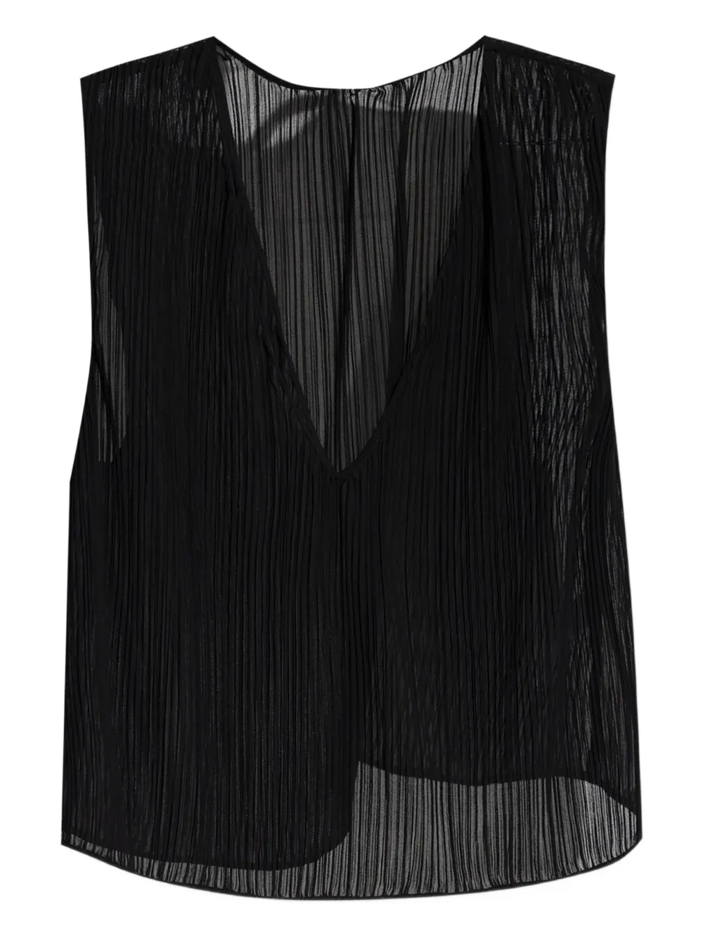 IRO Calyssa geplooide top Zwart