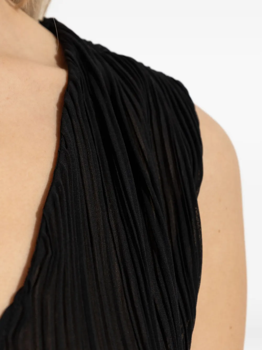 IRO Calyssa geplooide top Zwart
