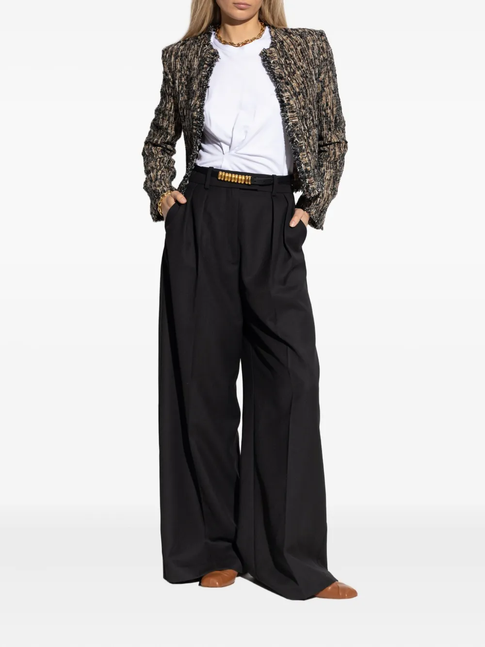 IRO tweed frayed-edge jacket | Tweed Jackets | Image 2