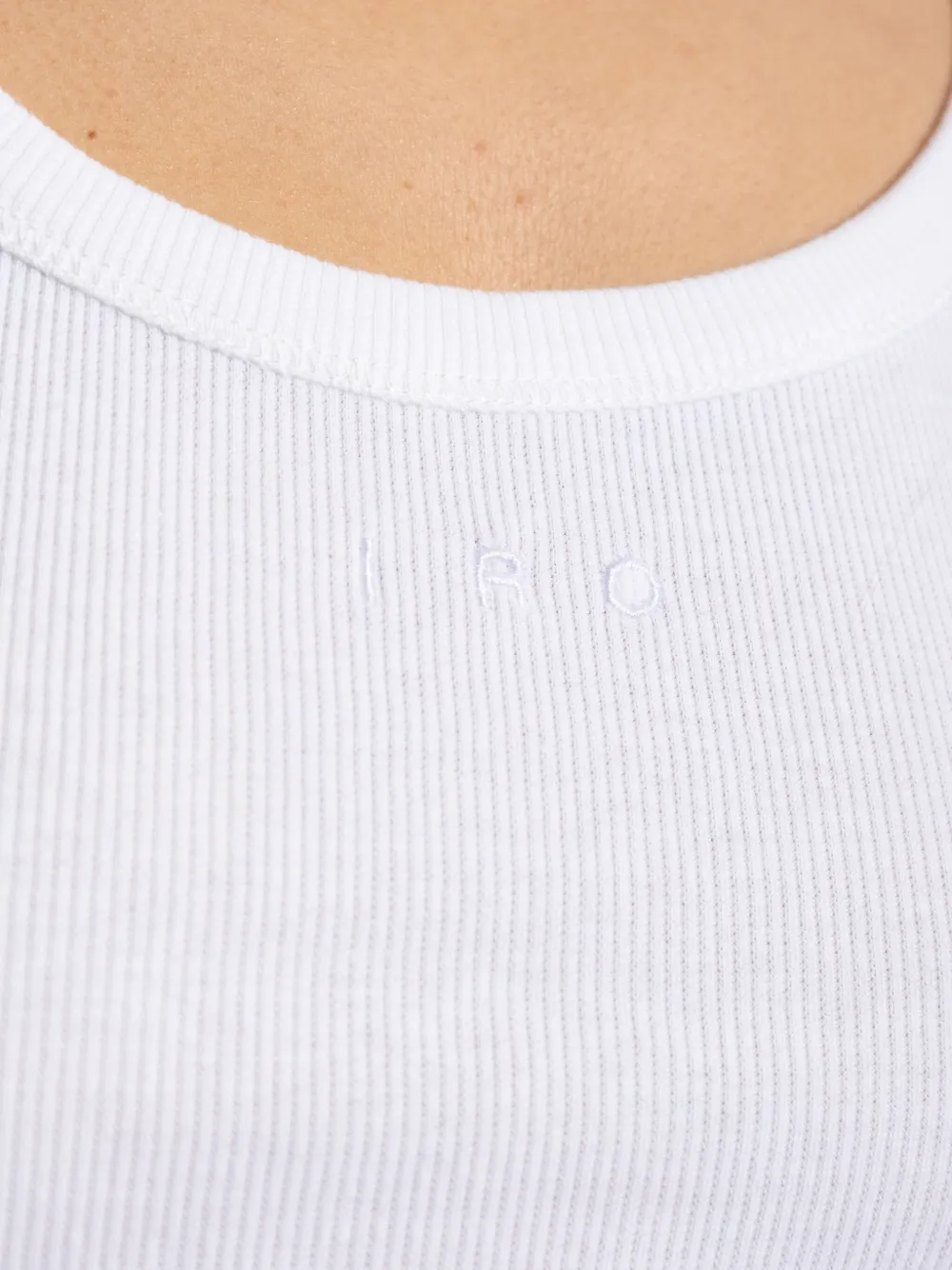 IRO Palissa ribbed tank top Wit