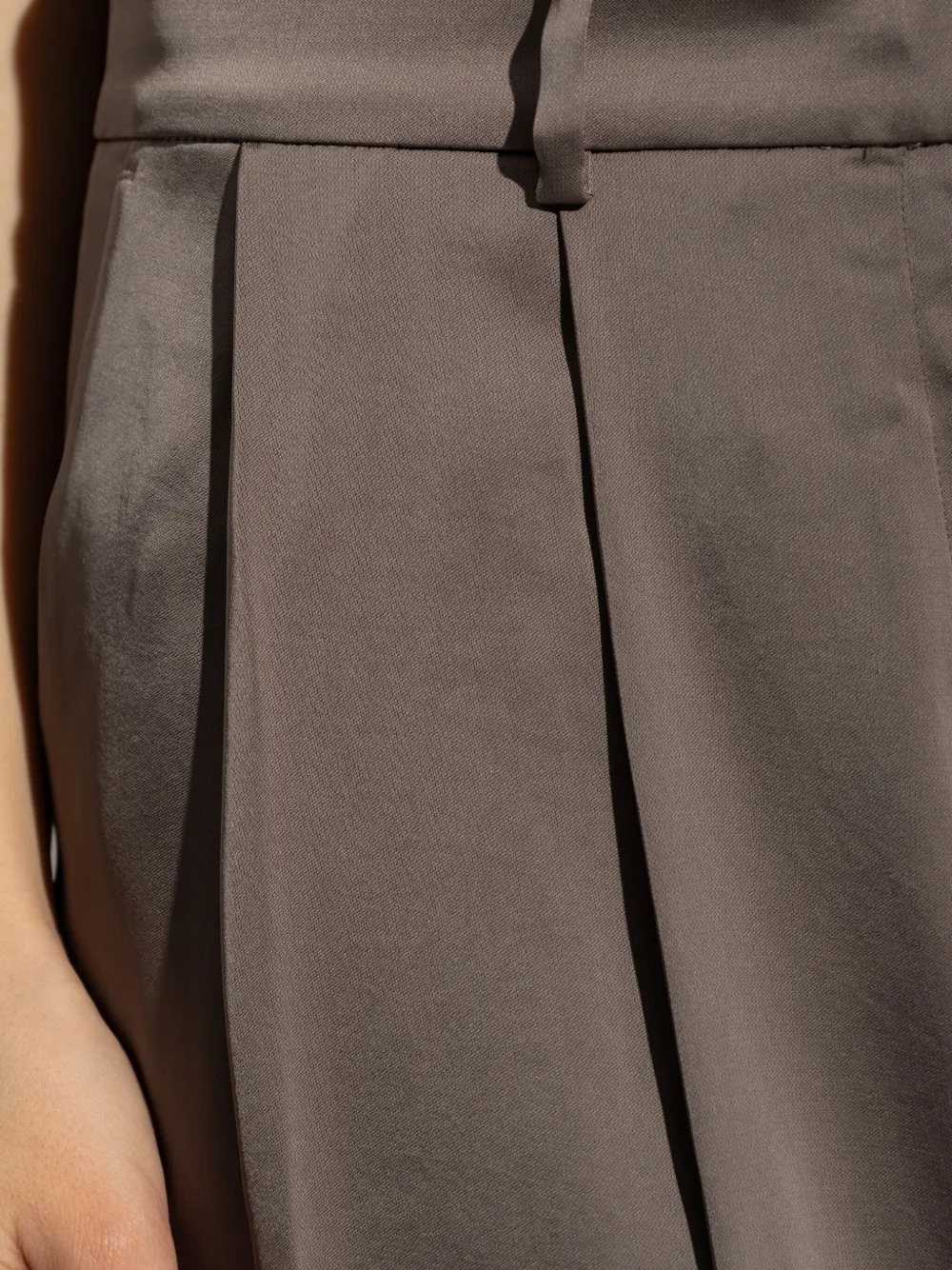 Michael Kors pleated trousers Bruin