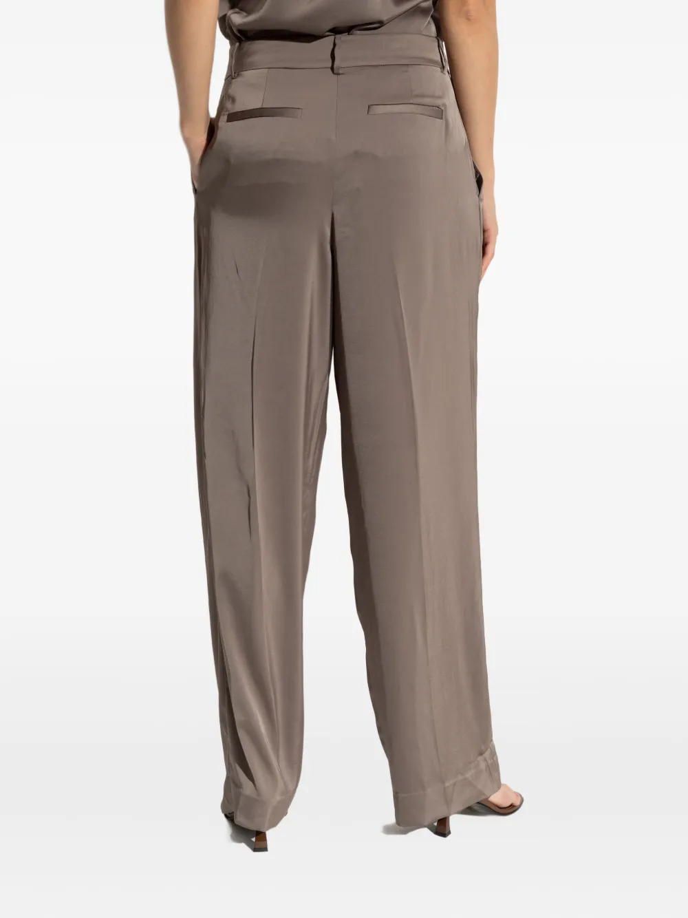 Michael Kors pleated trousers Bruin