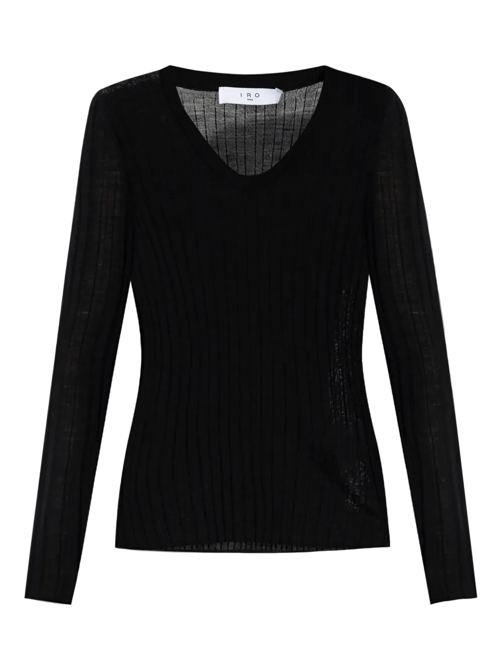 IRO ribbed wool sweater Zwart
