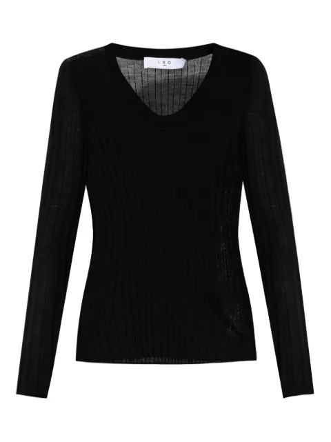 IRO ribbed wool sweater