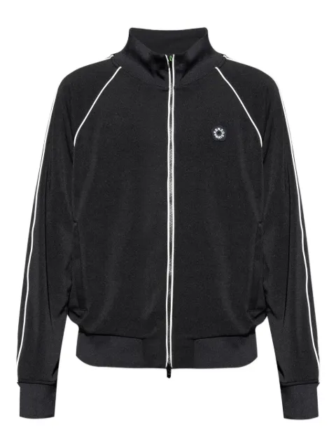 Kenzo panelled zip-up track jacket