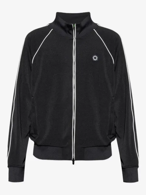 Kenzo panelled zip-up track jacket