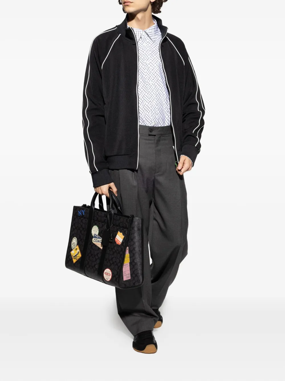 Kenzo panelled zip-up track jacket | Sport Jackets & Windbreakers | Image 2
