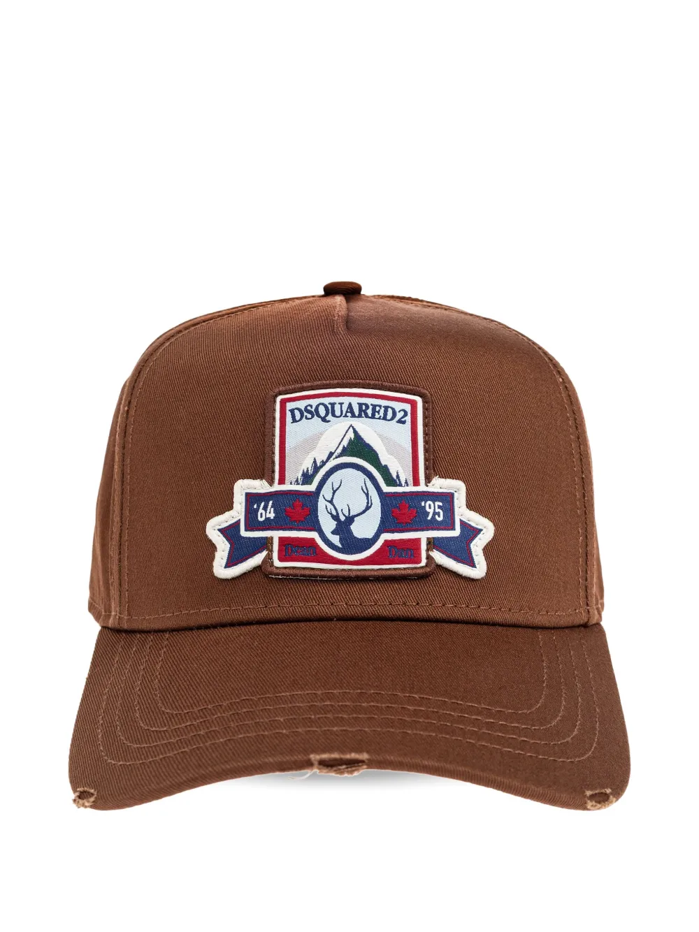 DSQUARED2 logo-patch cap Bruin