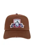 DSQUARED2 logo-patch cap - Brown