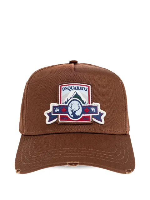 DSQUARED2 logo-patch cap