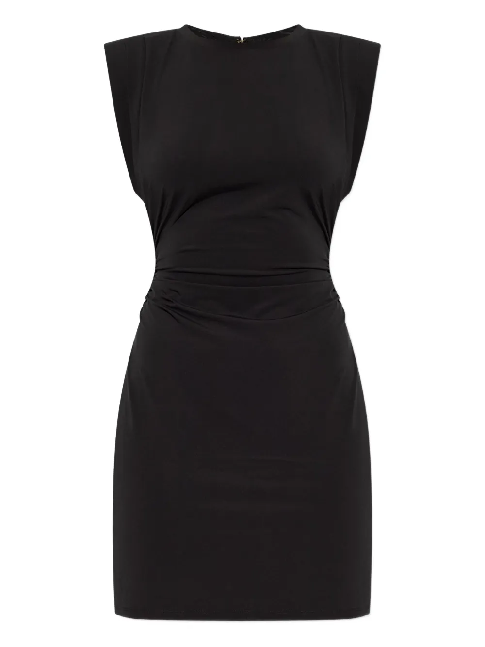 Michael Kors gathered-detail mini dress Zwart