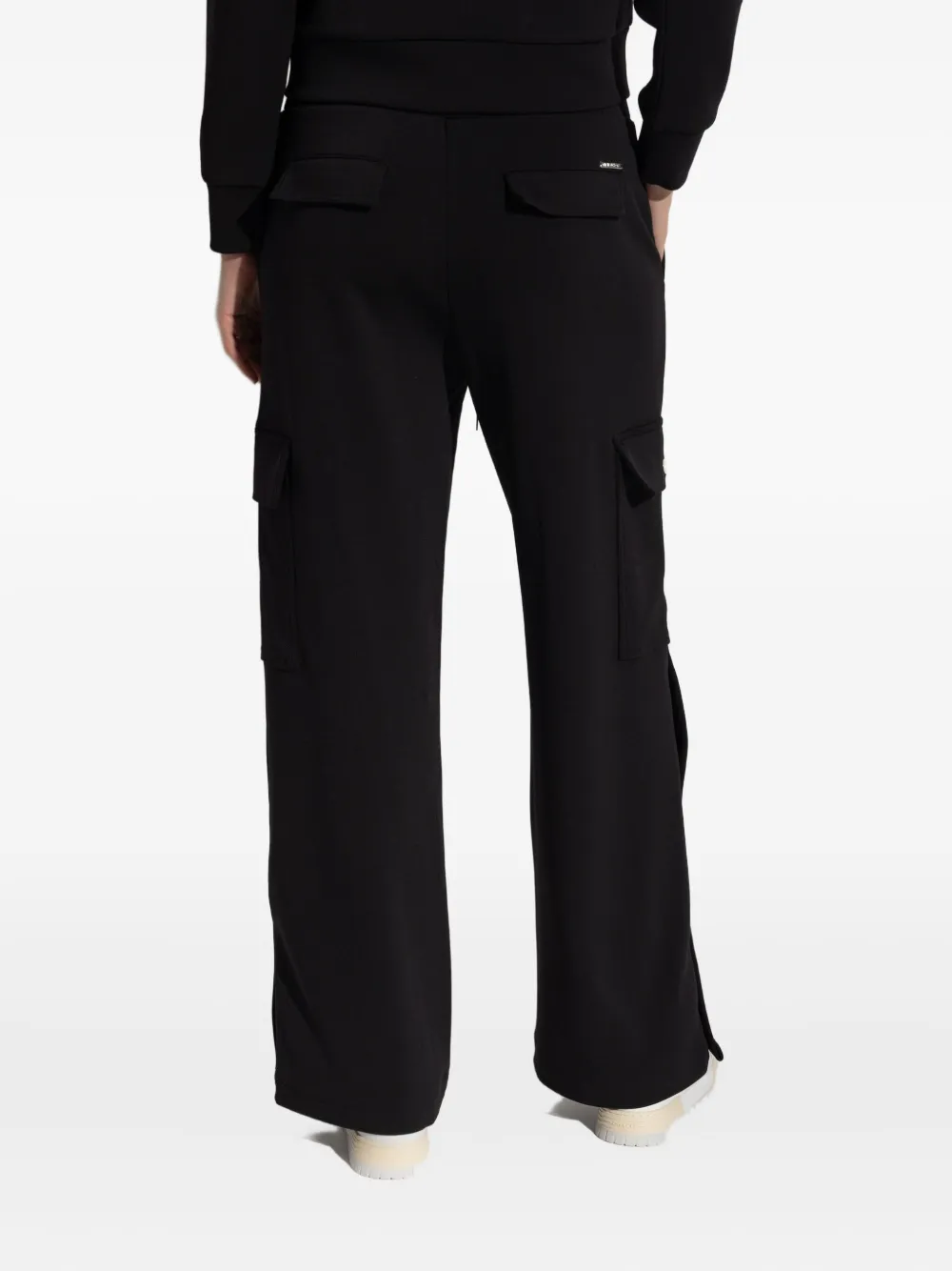 Michael Kors cargo-pocket button-fastening trousers Zwart