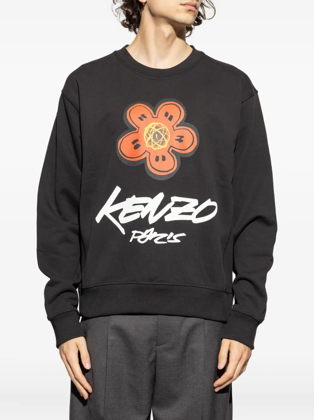 Kenzo Boke Flower sweatshirt Zwart