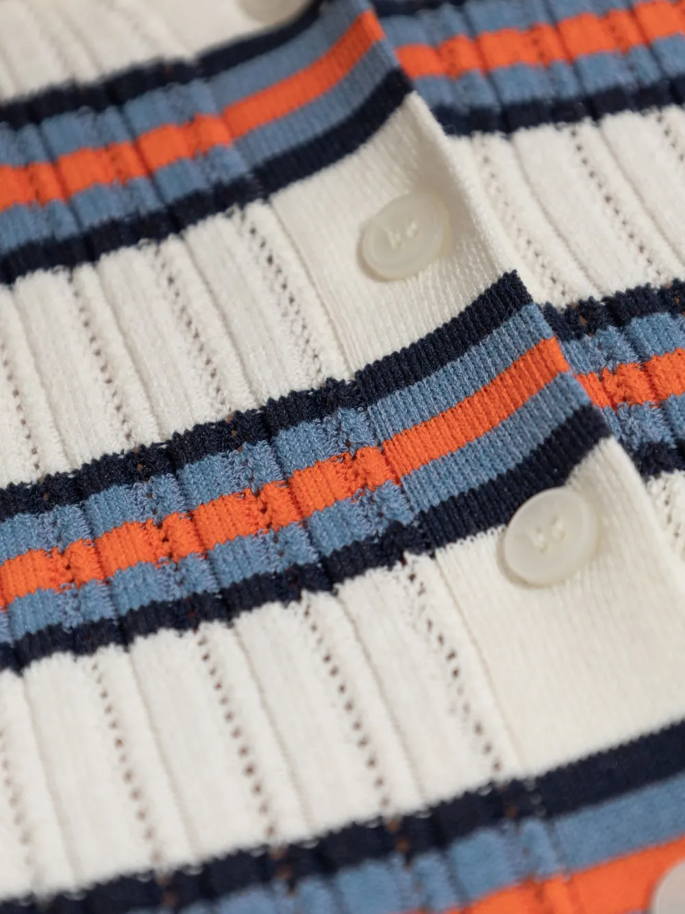 Kenzo ribbed striped polo top 02 MULTICOLOR