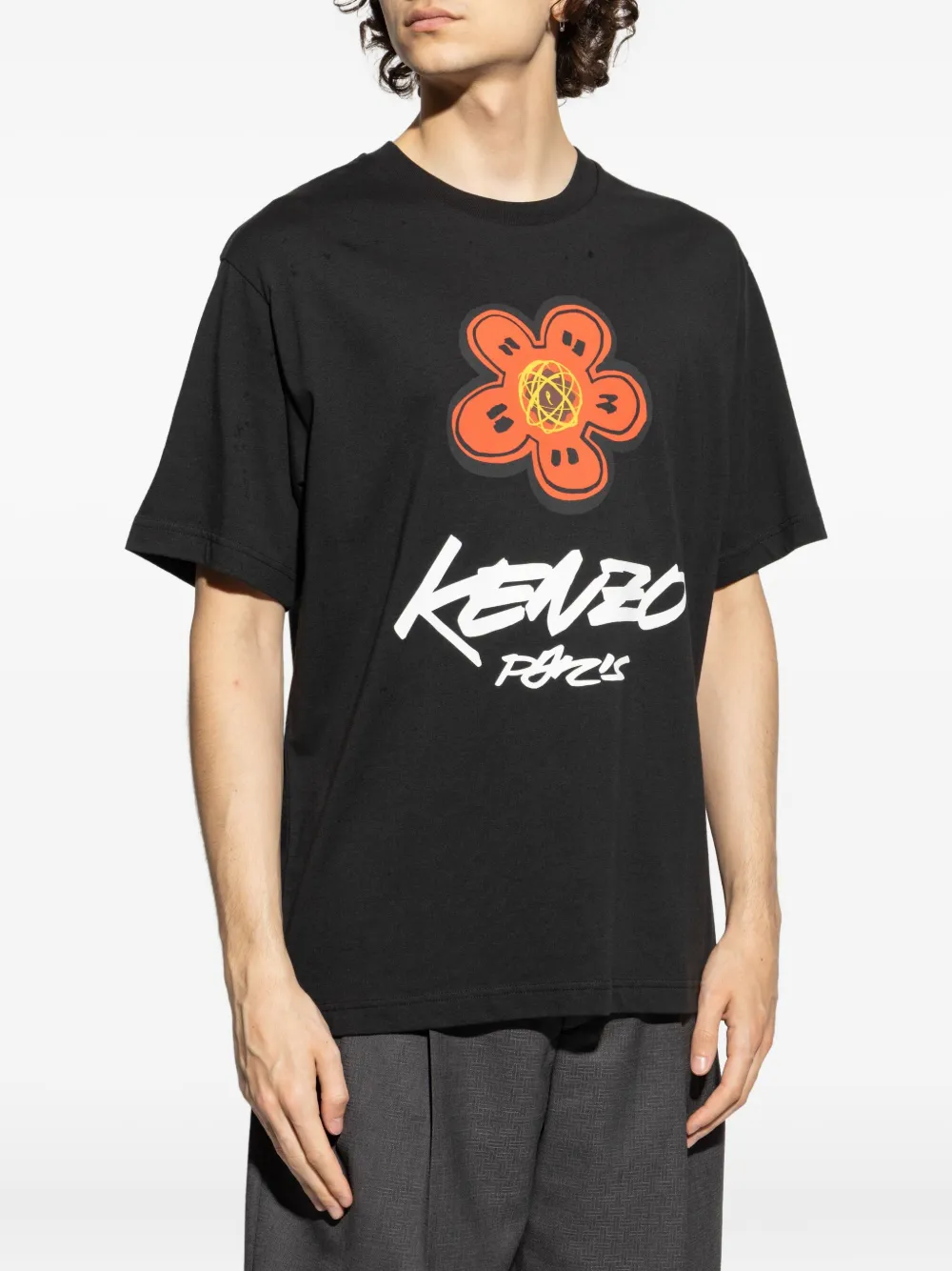 Kenzo Boke Flower T-shirt Zwart