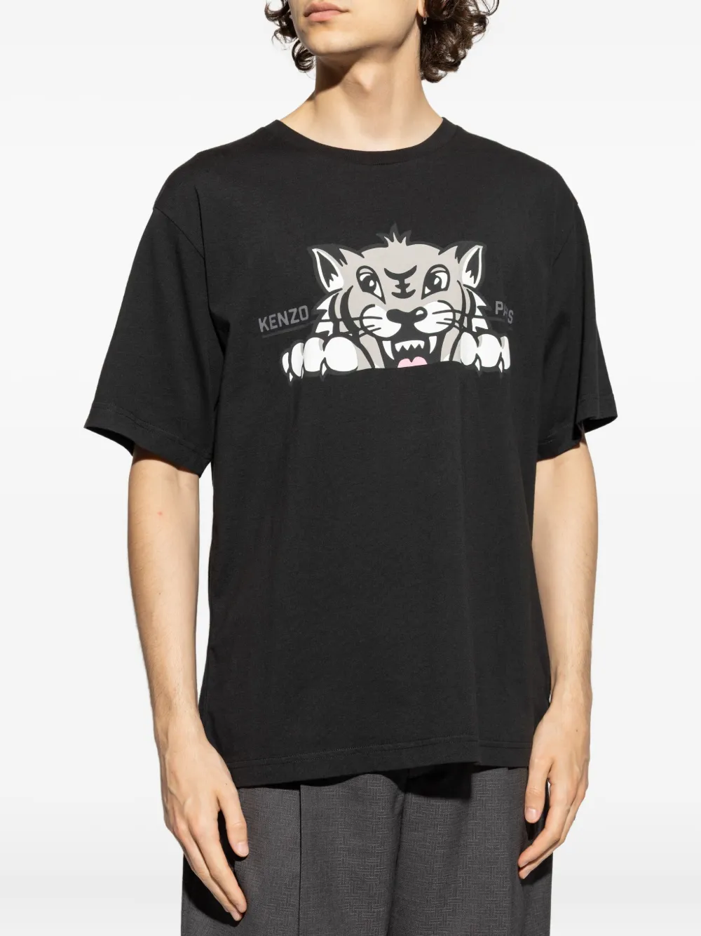 Kenzo cotton T-shirt Zwart