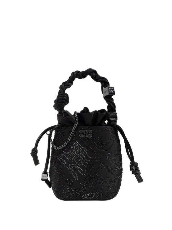 ショルダーバッグ・ポシェット GANNI Bou Bucket Bag Black Black GANNI Bou Bucket Bag | GANNI US