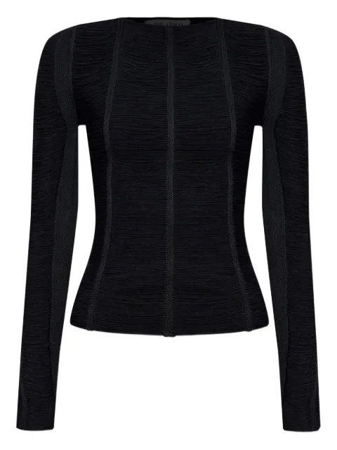 The Attico fringed top