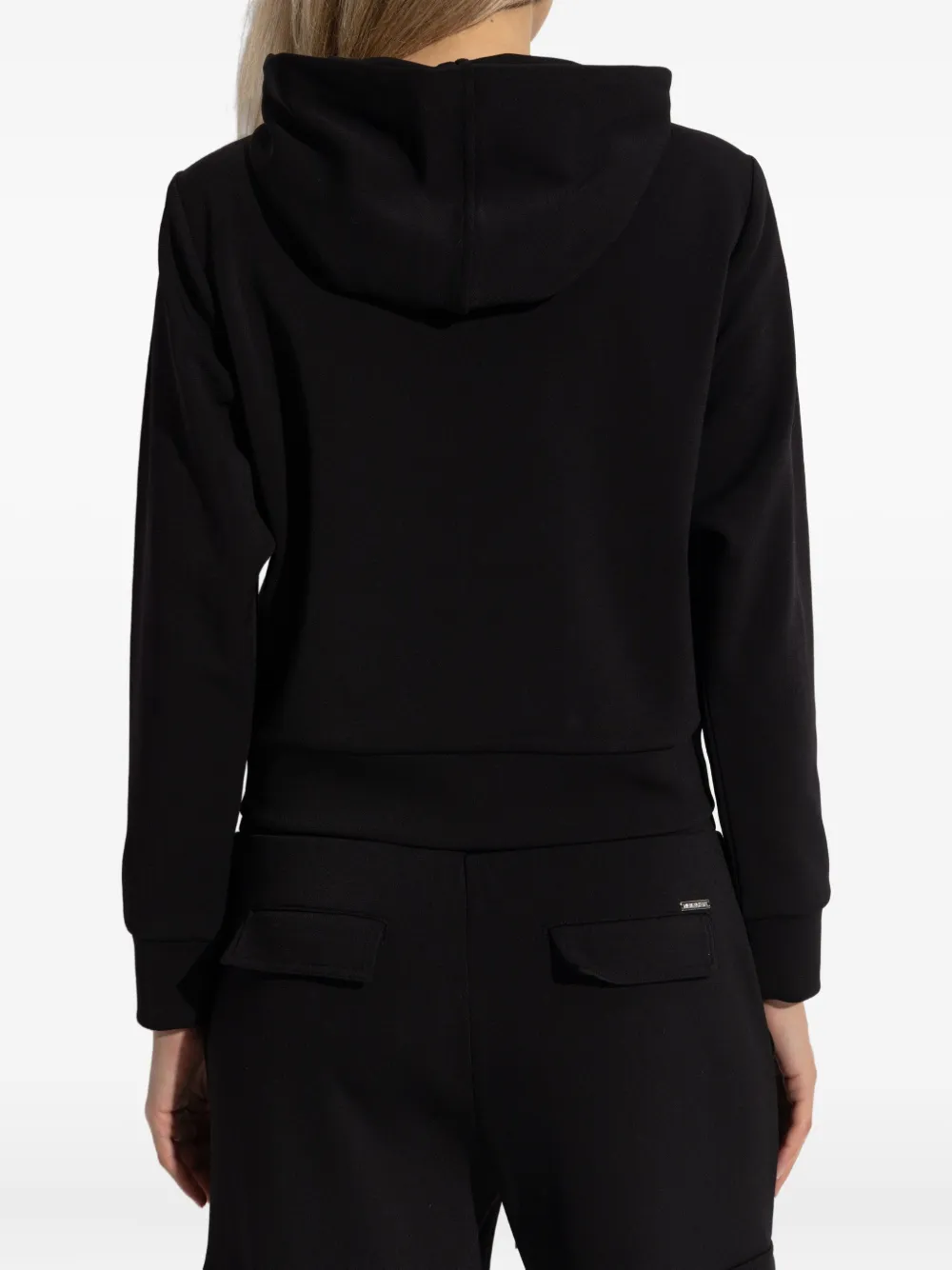 Michael Kors zip-up hoodie Zwart
