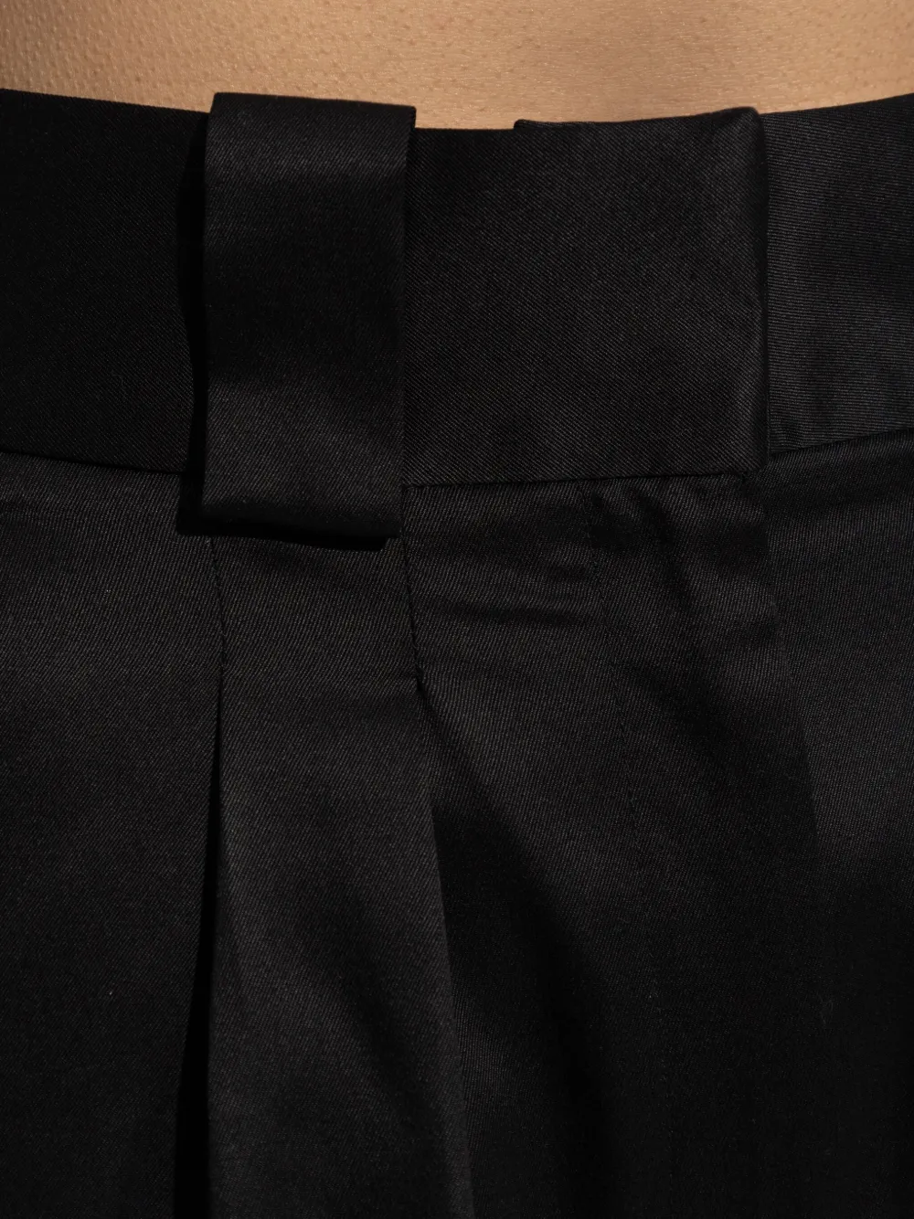IRO satin trousers Zwart