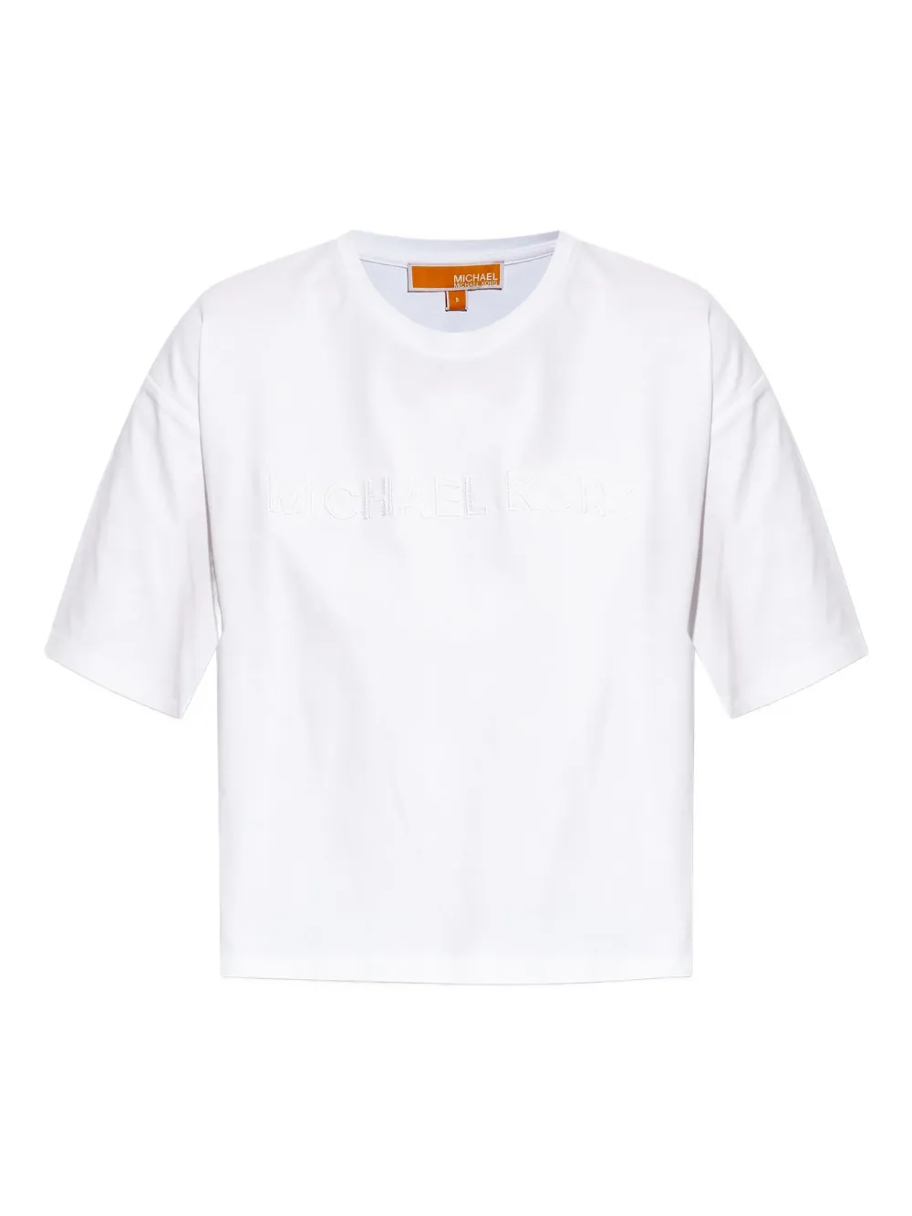 Michael Kors embroidered-logo t-shirt Wit