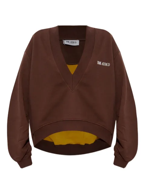 The Attico V-neck sweatshirt