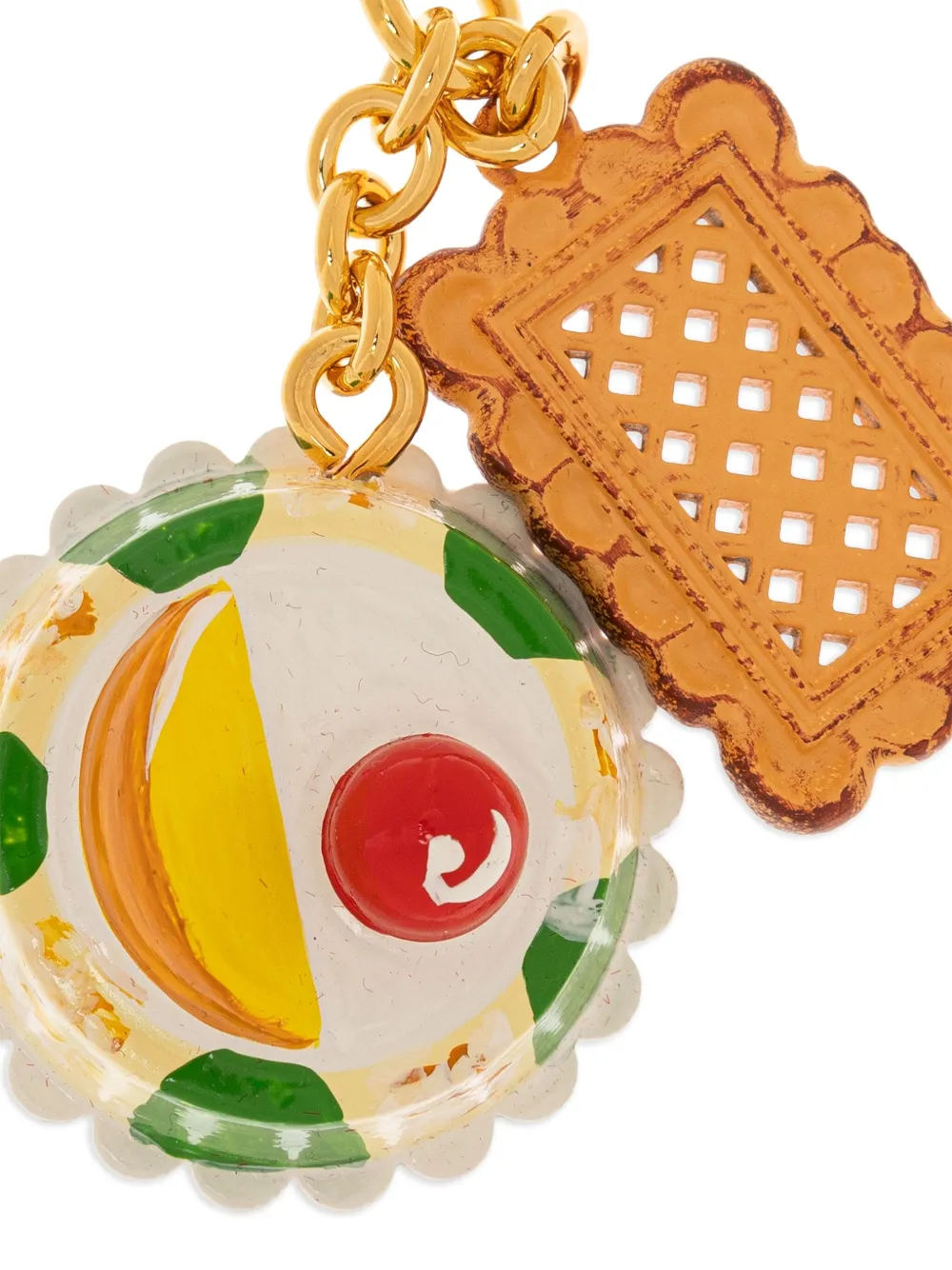 Dolce & Gabbana Cassatina sleutelhanger Goud