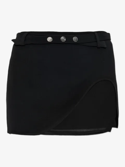 The Attico belted mini skirt