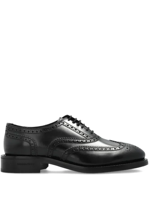 DSQUARED2 brogue-style leather Oxford shoes