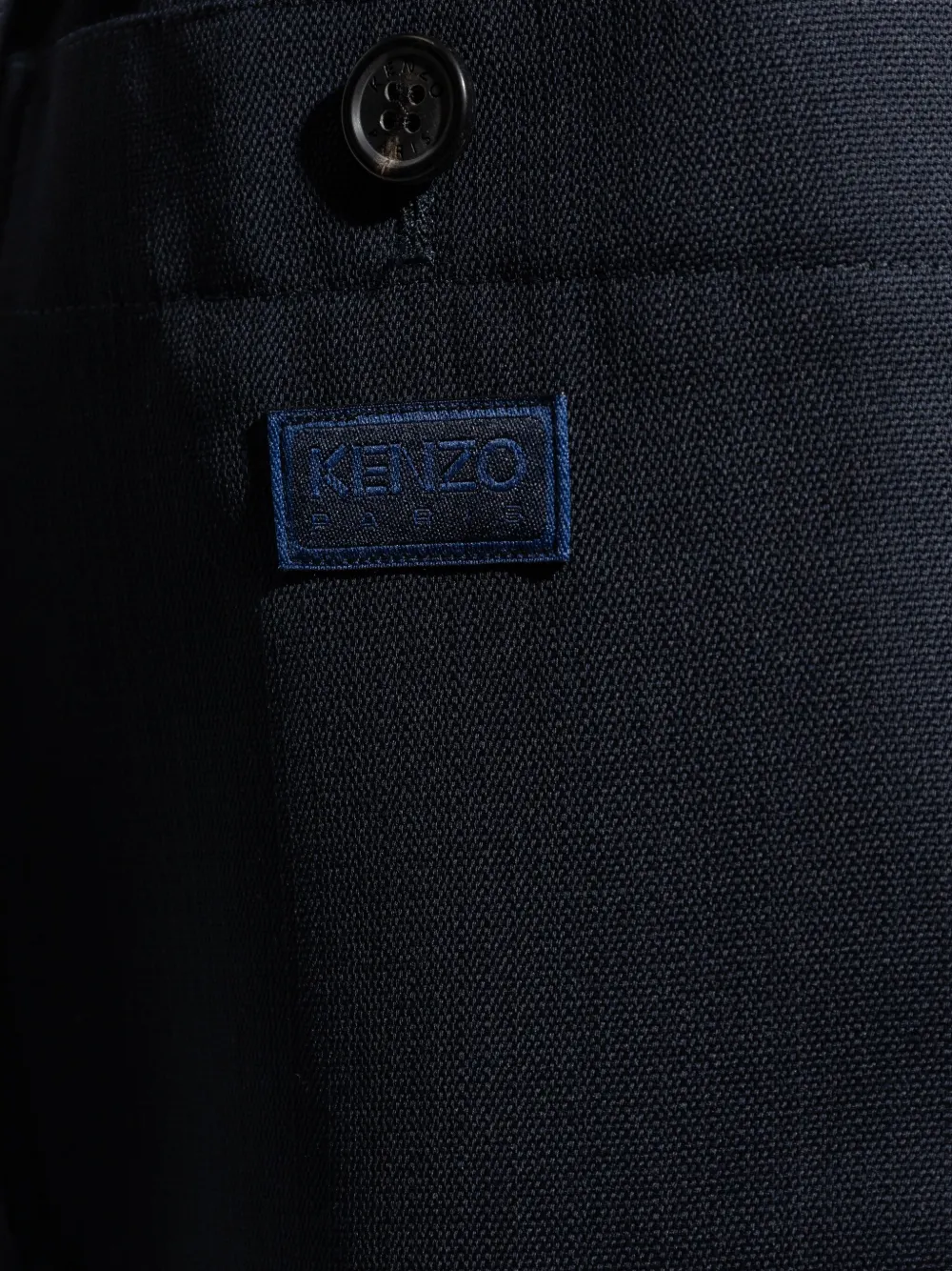 Kenzo drawstring-waist jeans Blauw