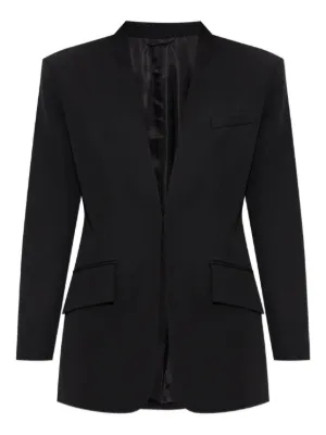 アウターその他 THE ATTICO Woman Blazer Black 247WCG63W046 100 The Attico - Blazer for Woman - Black - 247WCG63W046-100
