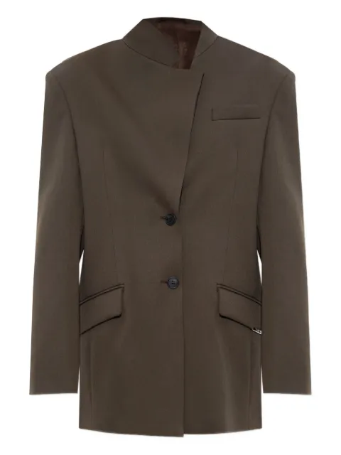 The Attico single-breasted blazer