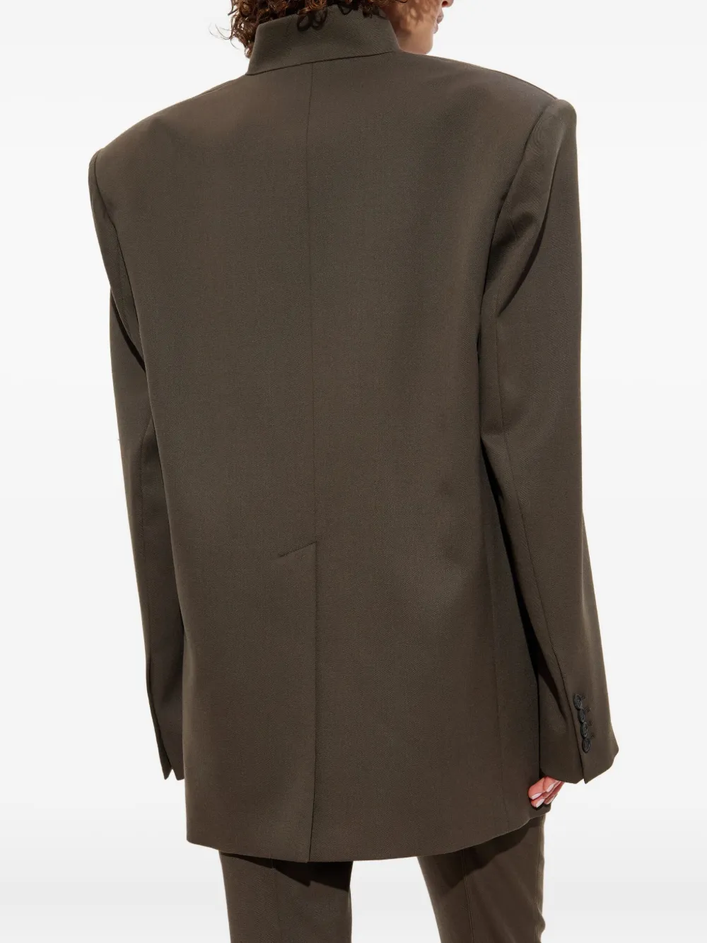 The Attico single-breasted blazer Bruin