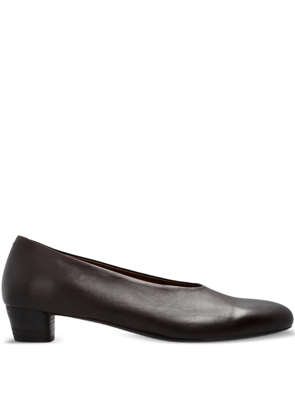 Marsèll 35mm block-heell pumps | Brown | Image 1