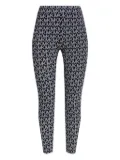 Michael Michael Kors monogram-pattern leggings - Black