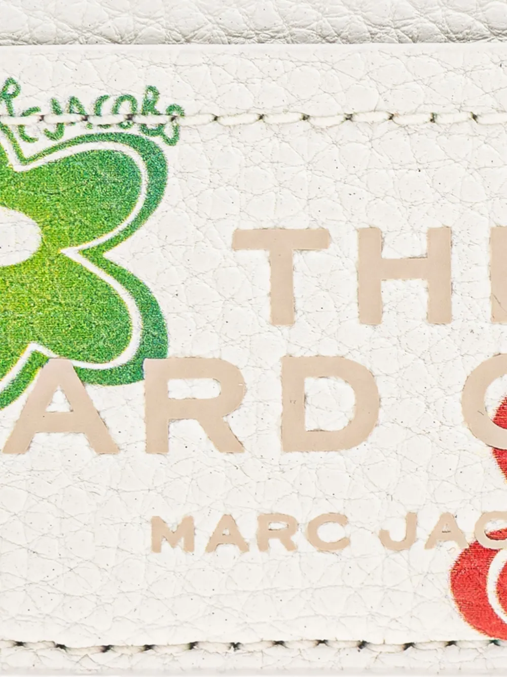 Marc Jacobs The Wild Daisy pasjeshouder met bloemenprint Wit