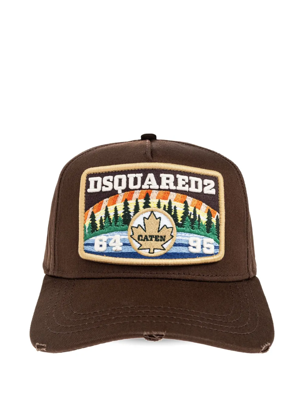 DSQUARED2 embroidered-patch baseball cap Bruin