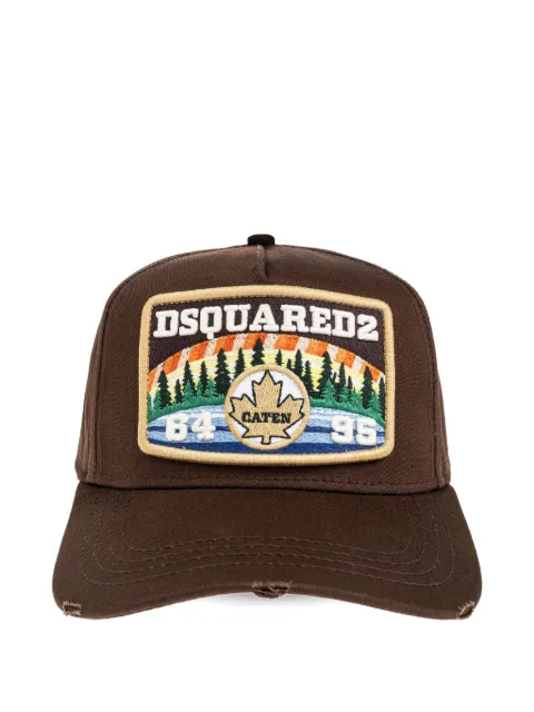 DSQUARED2 embroidered-patch baseball cap