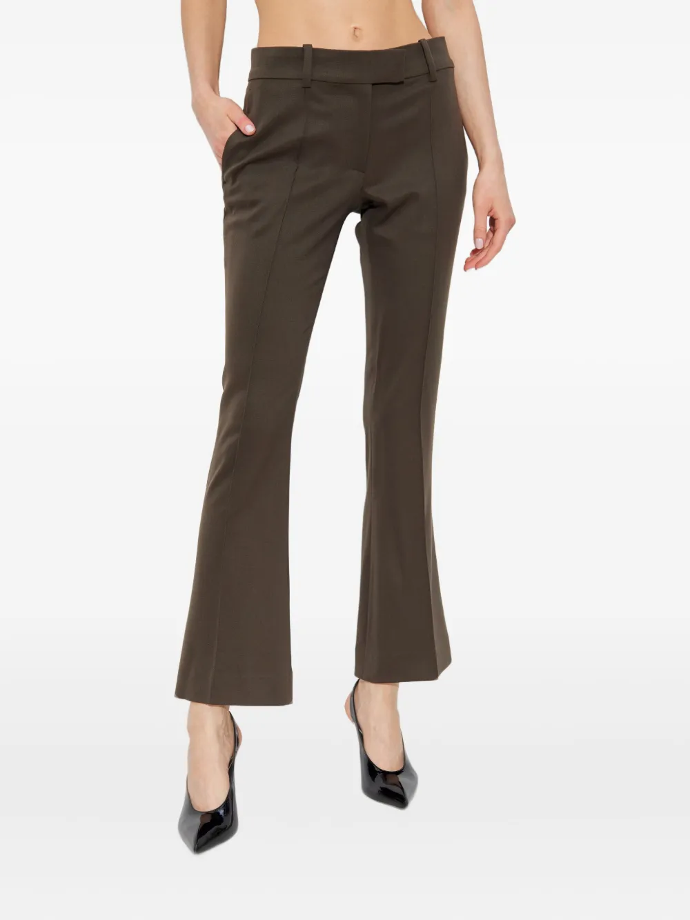 The Attico wool trousers Bruin